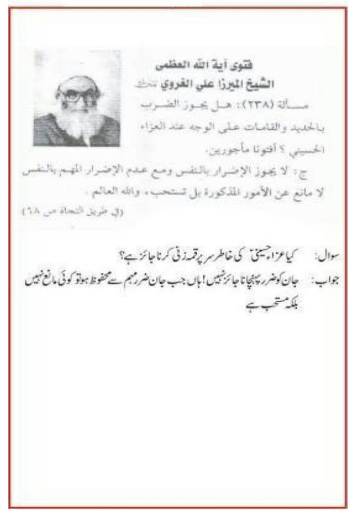 Tatbir Fatawa | Shaikh Muhammad Araki's Fatwa on Tatbir